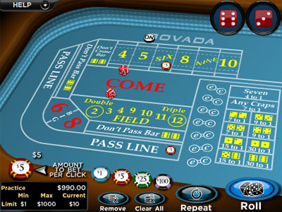 Instant play craps